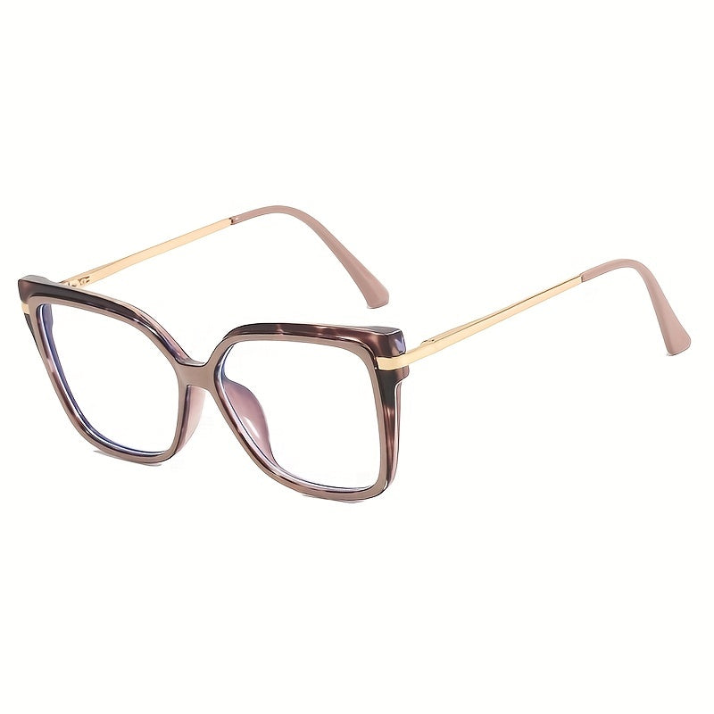Angular Square Glasses-Frames-Yiyae-Coffee Beans-Yiyae