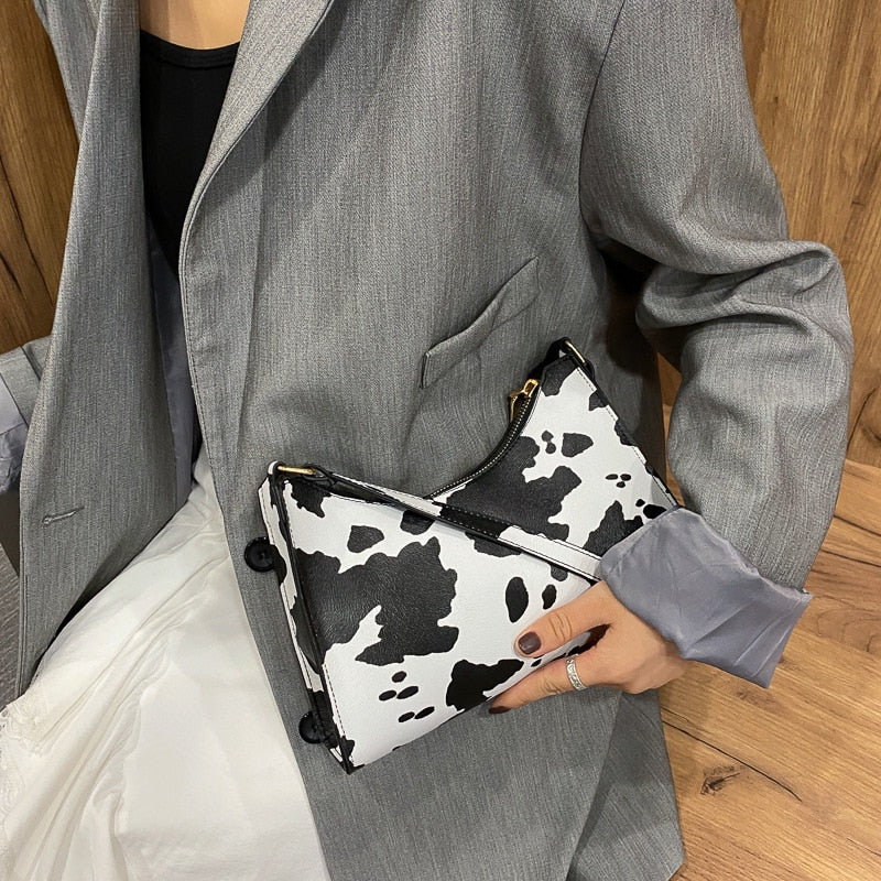 Animal Print Shoulder Bag-Bags-Yiyae-Yiyae