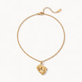 Baby Feet Name Necklace-Necklaces-Yiyae-18K Gold-Yiyae