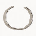 Bamboo Cuff Bracelet-Bracelets-Yiyae-Silver-Yiyae