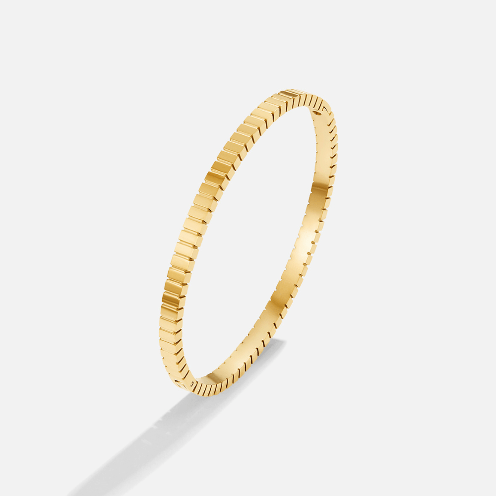 Beaded Edge Bangle-Bracelets-Yiyae-Yiyae