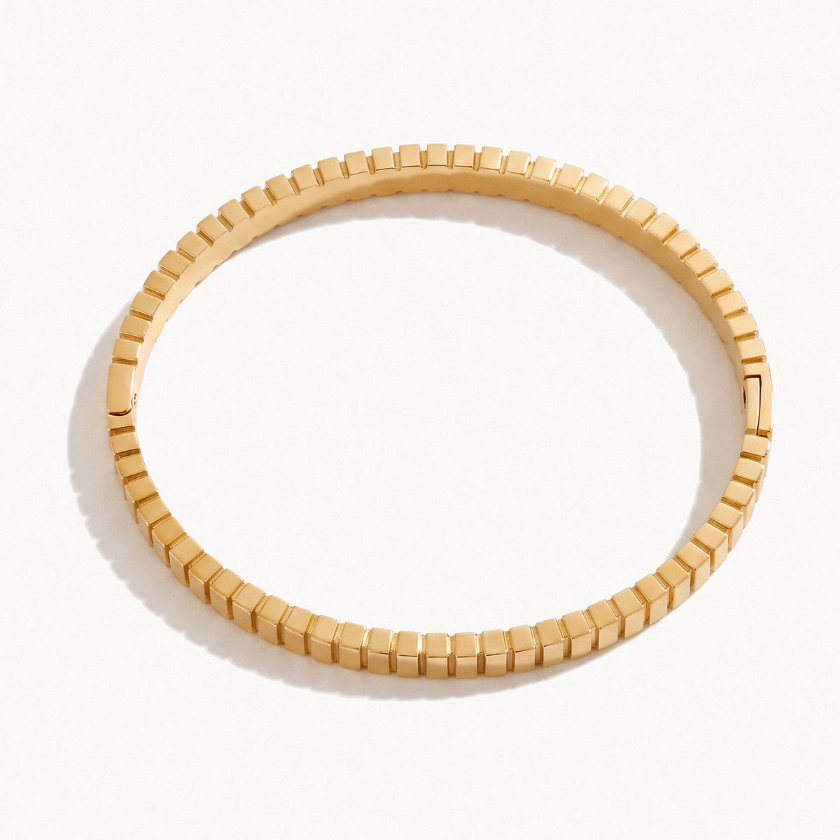 Beaded Edge Bangle-Bracelets-Yiyae-Medium-M/L-Yiyae