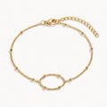 Gold Hand Chain Bracelet