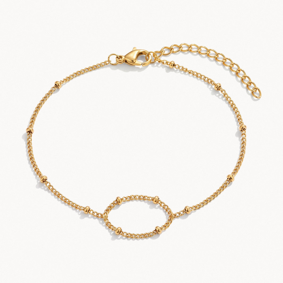 Gold Hand Chain Bracelet