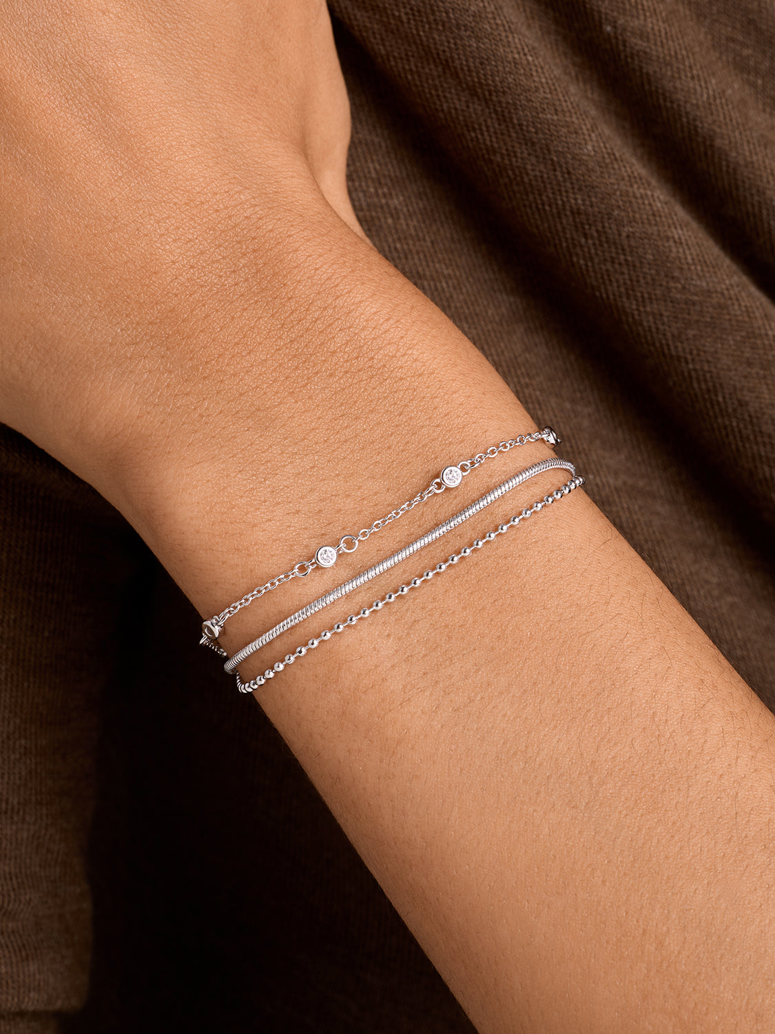 Beaded Layered Bracelet-Bracelets-Yiyae-Yiyae