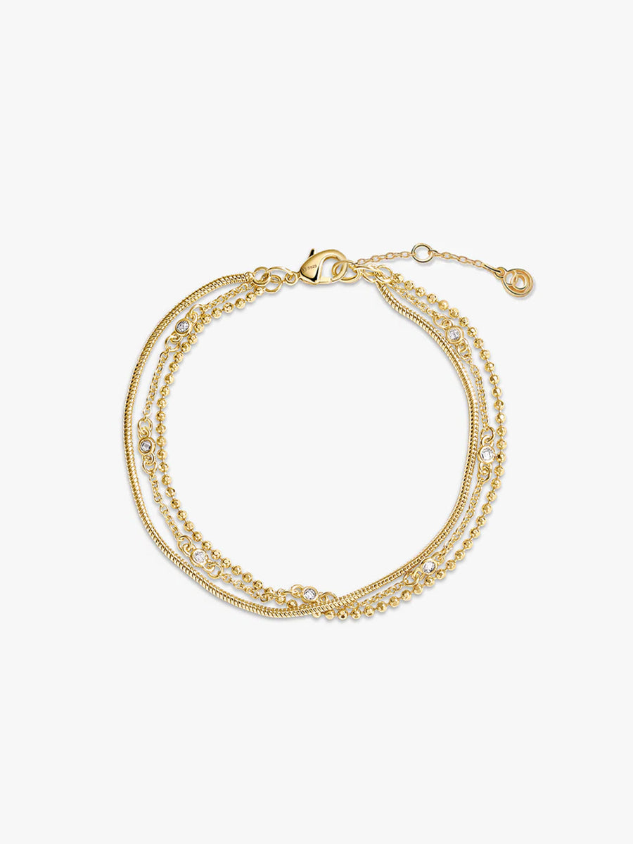 Beaded Layered Bracelet