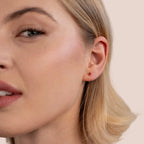 Birthstone Stud Earrings-Earrings-Yiyae-Yiyae