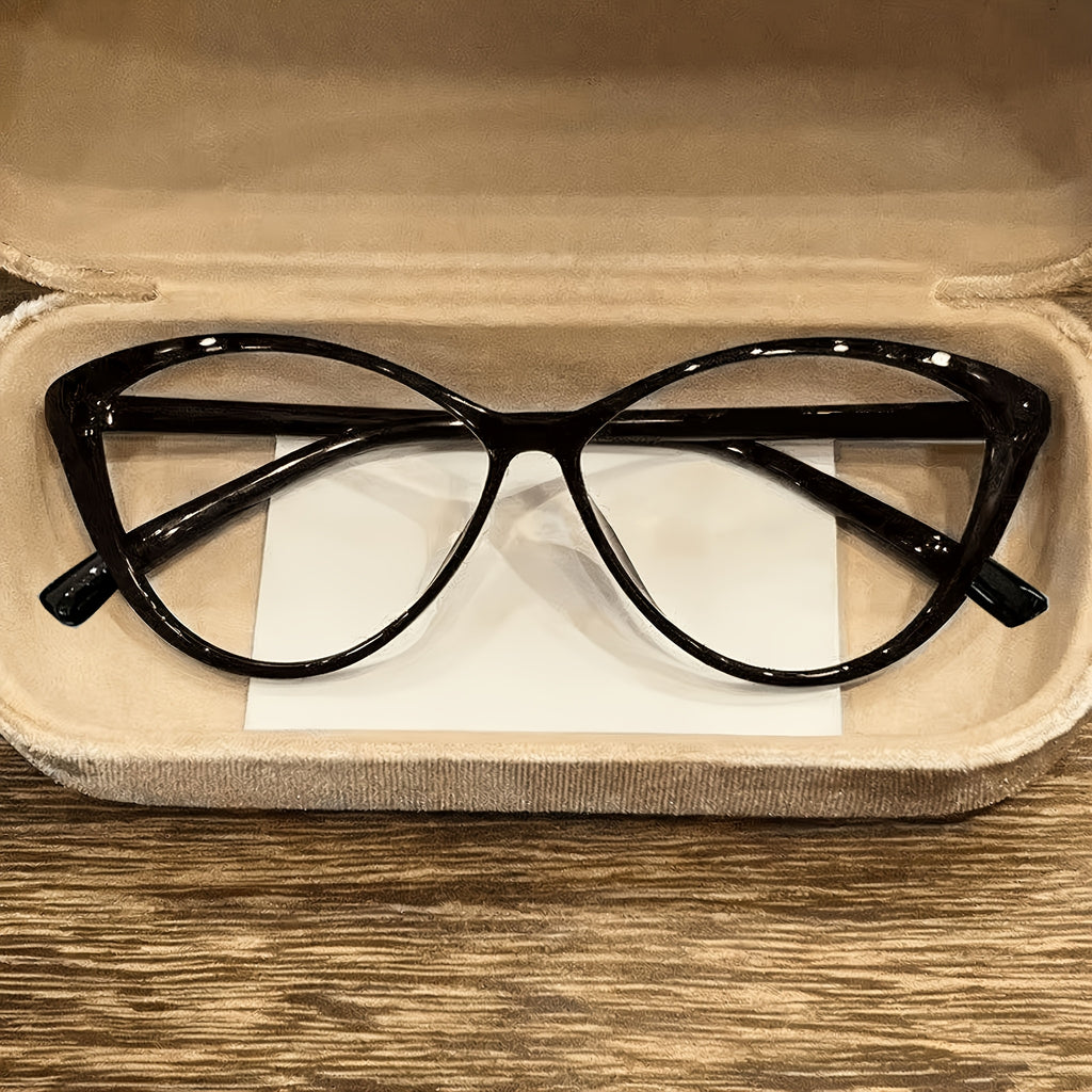 Black Cat Eye Glasses-Frames-Yiyae-Yiyae