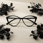 Black Cat Eye Glasses-Frames-Yiyae-Yiyae