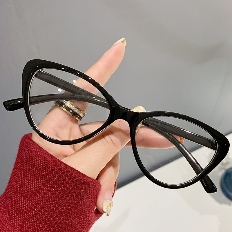 Black Cat Eye Glasses-Frames-Yiyae-Yiyae