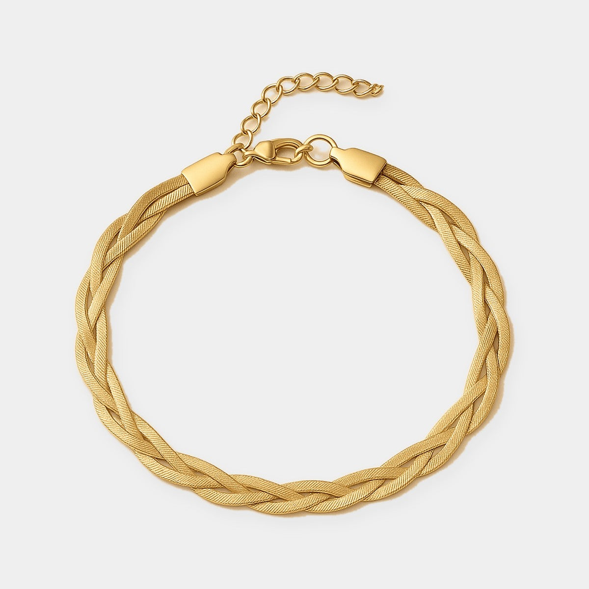 Braided Chain Bracelet - Bracelets - Yiyae - foto 2