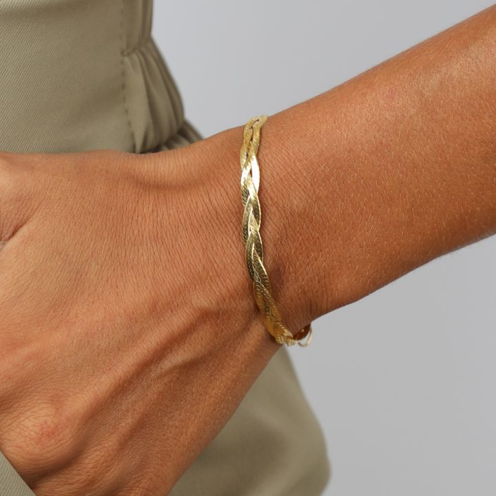 Braided Chain Bracelet - Bracelets - Yiyae - foto 3