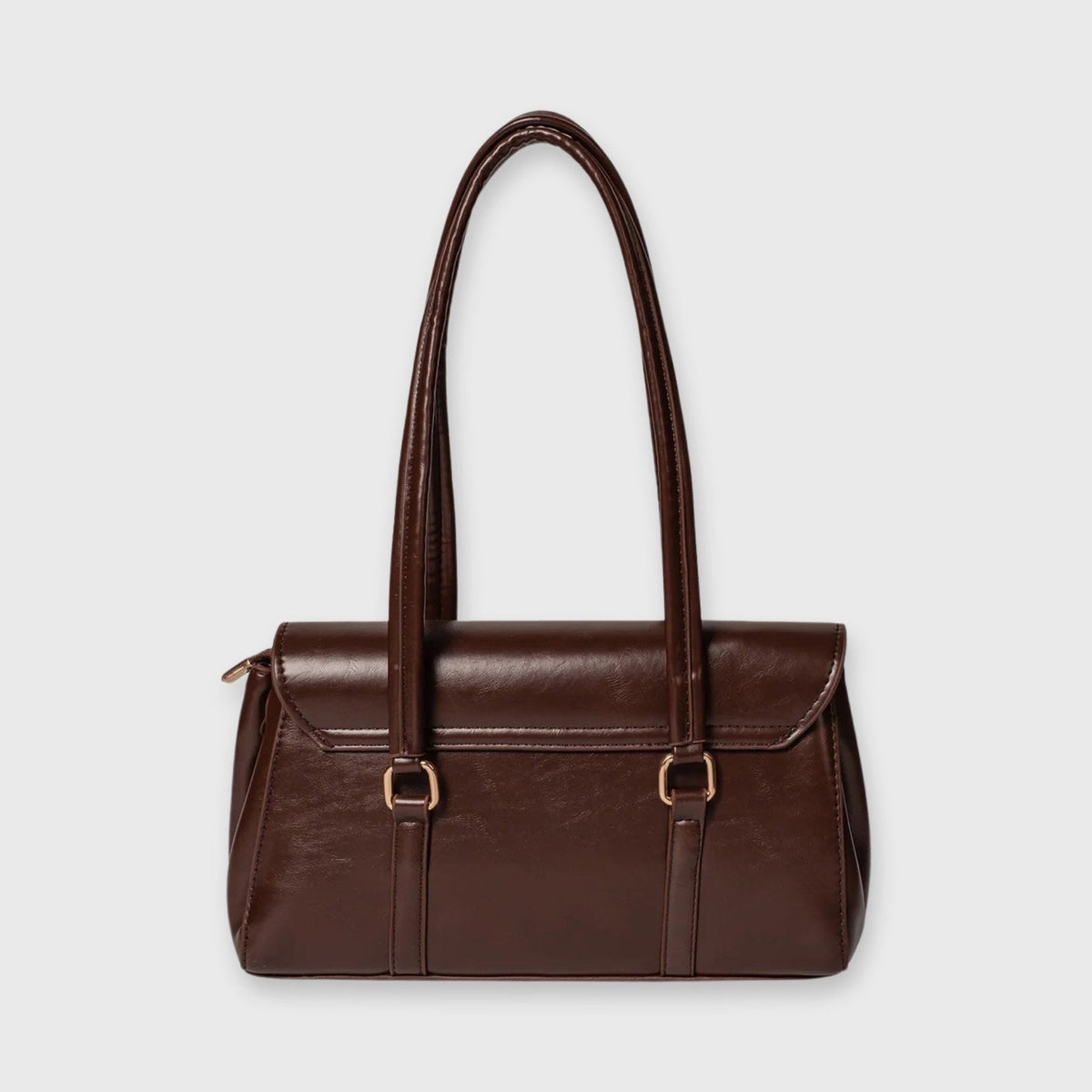 Buckle Detail Satchel-Bags-Yiyae-Yiyae