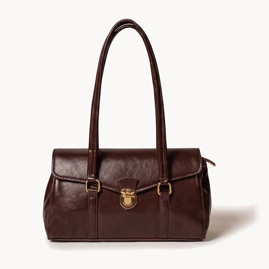 Buckle Detail Satchel