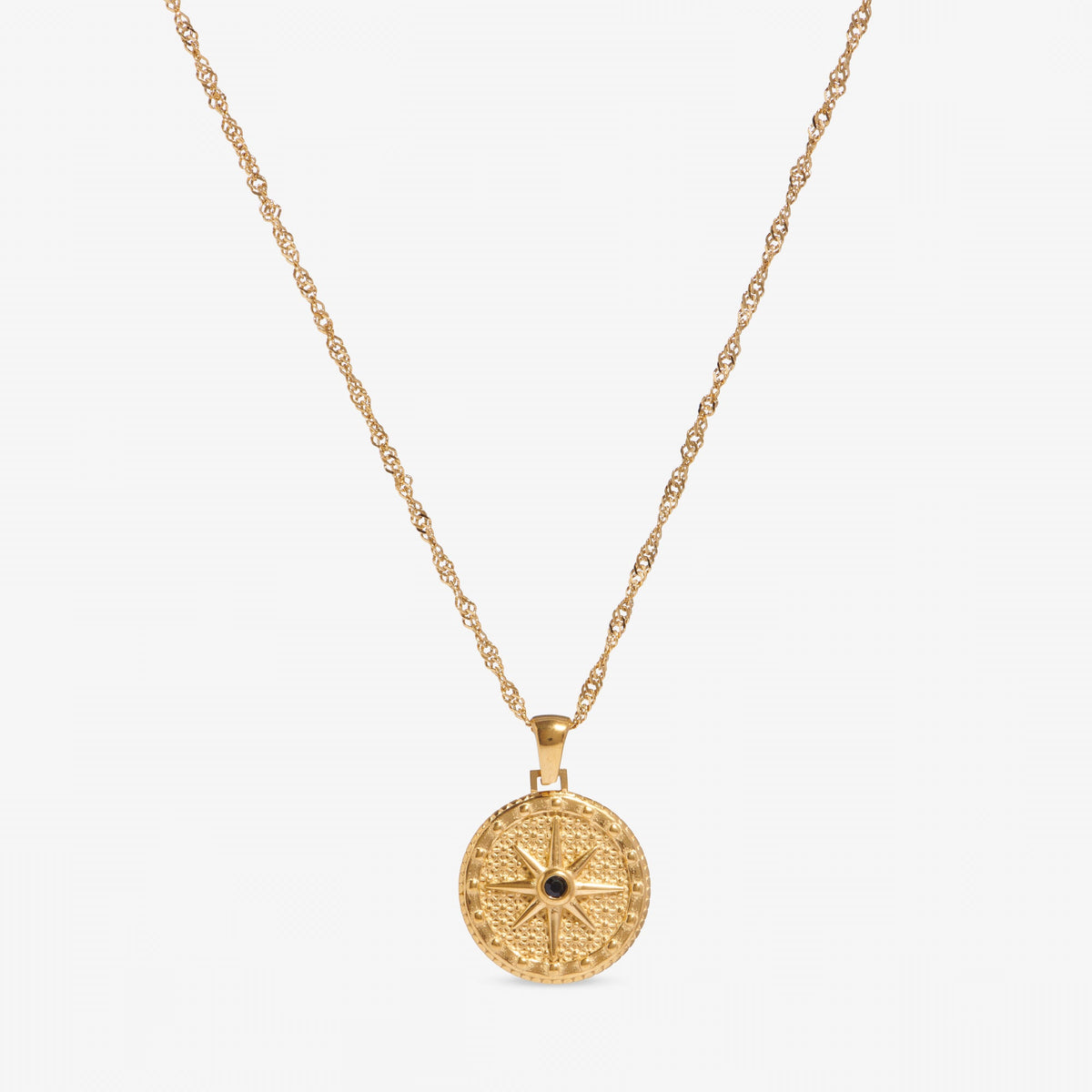 Celestial Coin Necklace-Necklaces-Yiyae-Yiyae