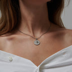 Celestial Coin Necklace-Necklaces-Yiyae-Yiyae