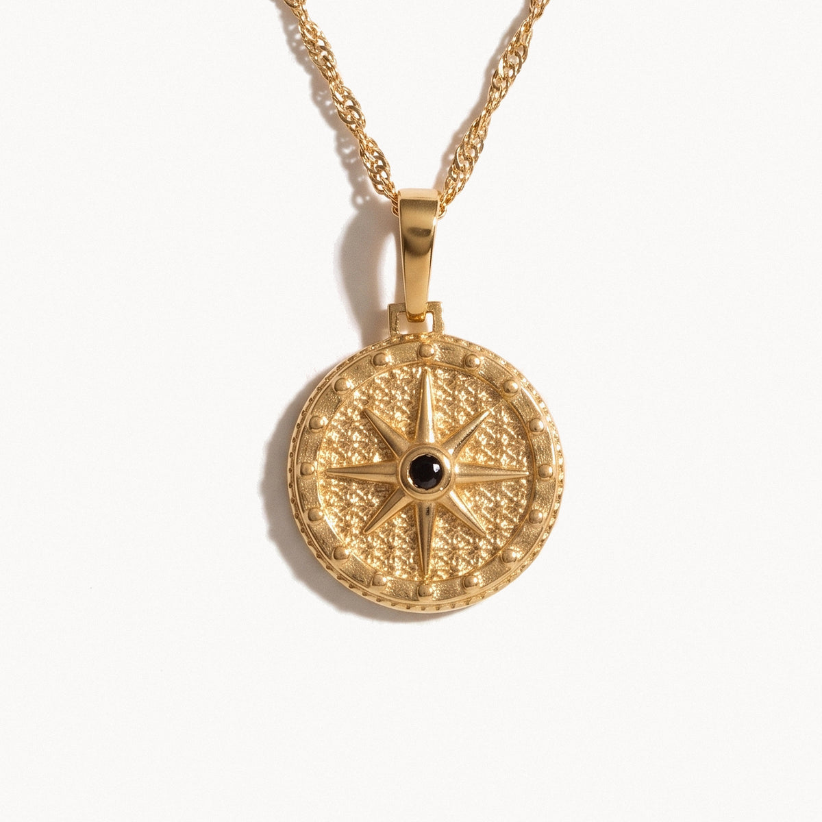 Celestial Coin Necklace-Necklaces-Yiyae-Gold-Yiyae