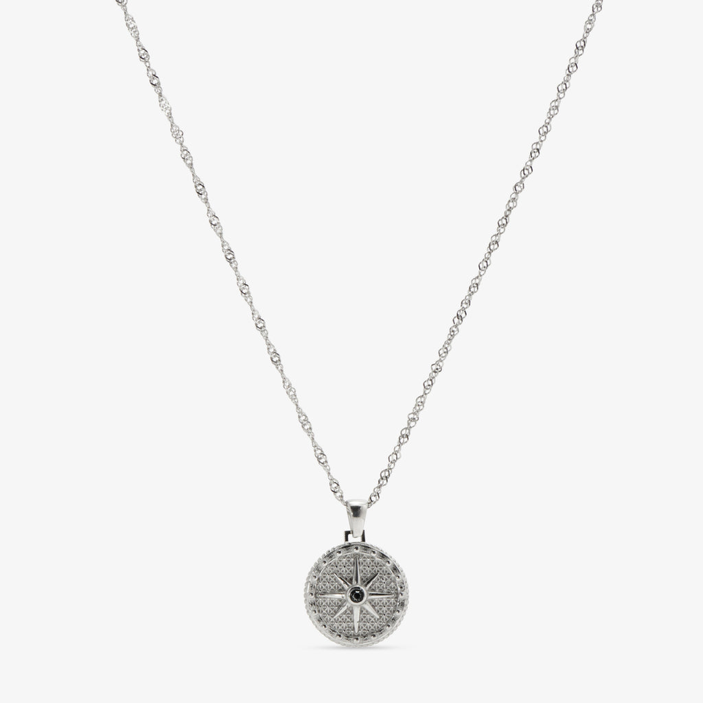 Celestial Coin Necklace-Necklaces-Yiyae-Silver-Yiyae