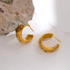Celestial Hoop Earrings-Earrings-Yiyae-Yiyae