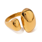 Chunky Open Square Ring-Rings-Yiyae-Yiyae