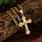 Classic Crucifix Necklace-Necklaces-Yiyae-Yiyae