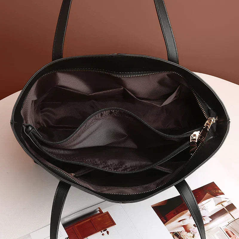 Classic Open Top Tote-Bags-Yiyae-Yiyae