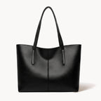 Classic Open Top Tote-Bags-Yiyae-Black-Yiyae