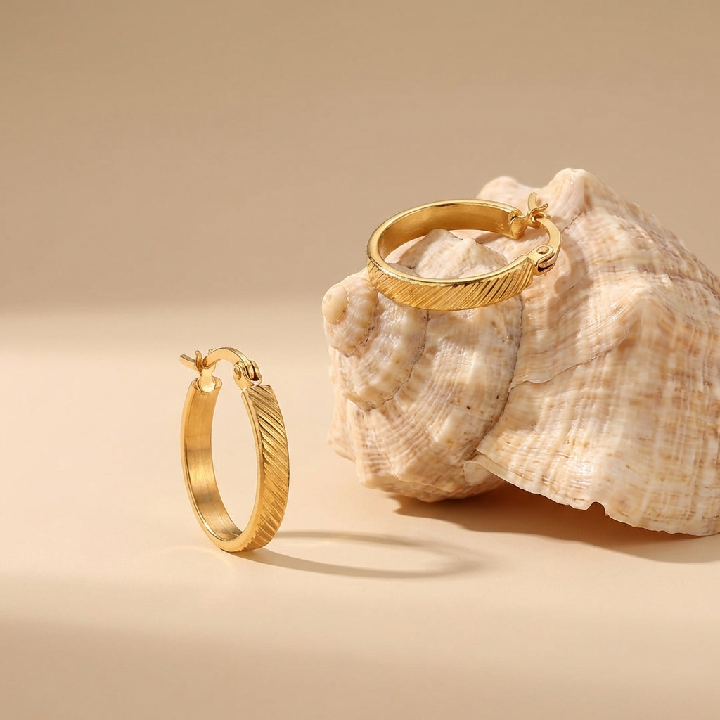 Classic Slim Hoops-Earrings-Yiyae-Yiyae