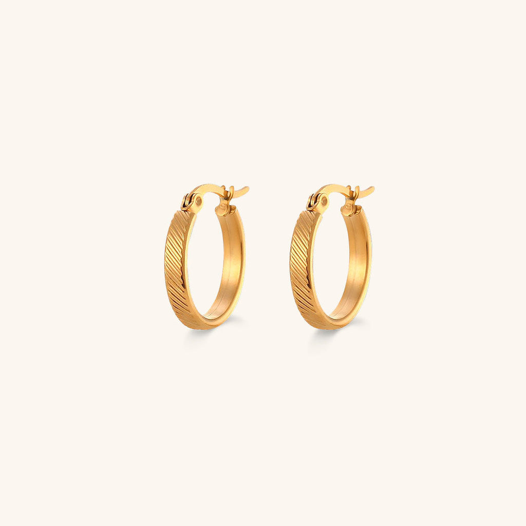 Classic Slim Hoops-Earrings-Yiyae-Yiyae