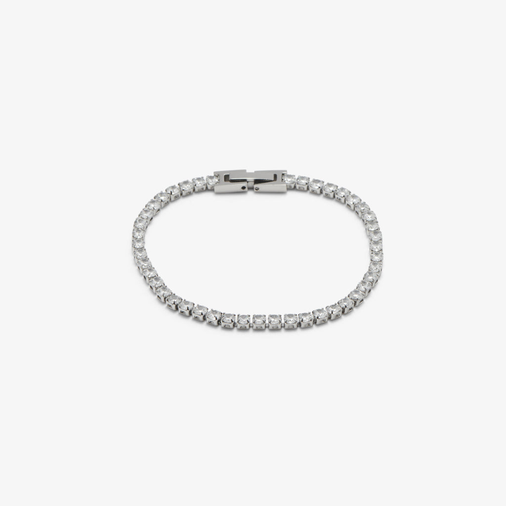 Classic Tennis Bracelet-Bracelets-Yiyae-Silver-Yiyae