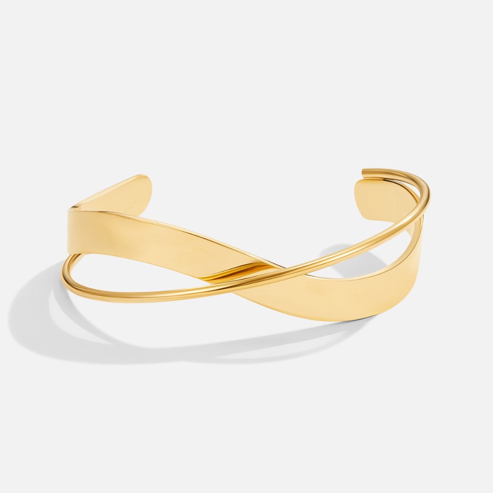 Crossover Cuff Bracelet