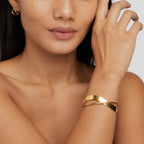 Crossover Cuff Bracelet