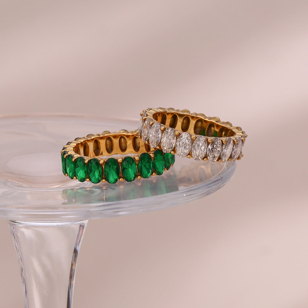 Crystal Eternity Ring-Rings-Yiyae-Yiyae