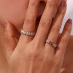 Crystal Eternity Ring-Rings-Yiyae-Yiyae