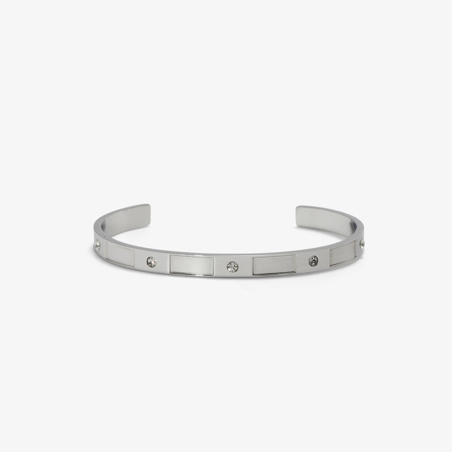 Crystal Open Cuff Bracelet