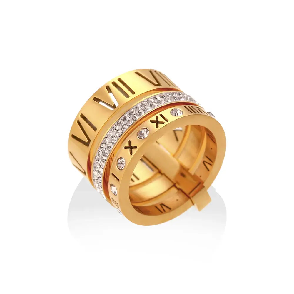 Crystal Three-Ring Set-Rings-Yiyae-Yiyae