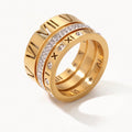 Crystal Three-Ring Set-Rings-Yiyae-Gold-5-Yiyae