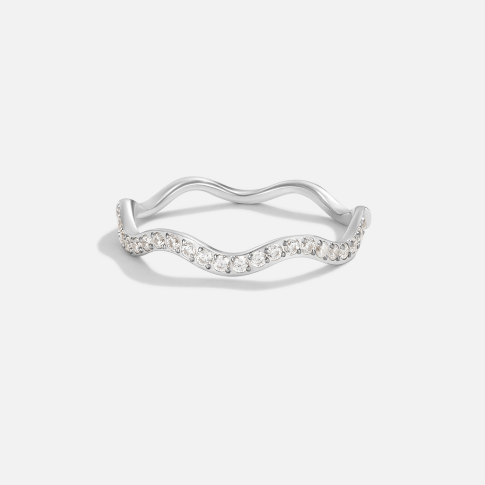 Crystal Wave Ring-Rings-Yiyae-Yiyae