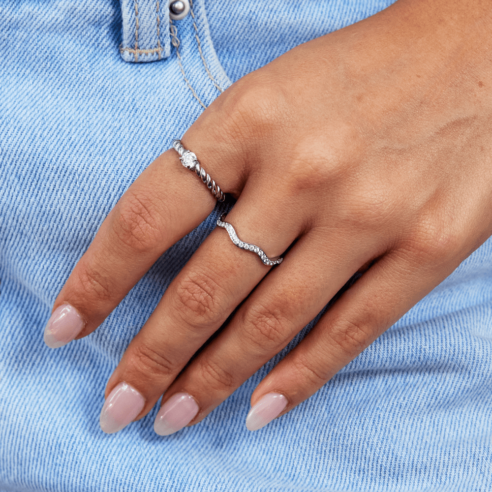 Crystal Wave Ring-Rings-Yiyae-Yiyae