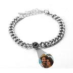 Cuban Chain Photo Bracelet-Bracelets-Yiyae-Yiyae