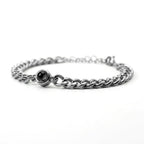 Cuban Chain Photo Bracelet-Bracelets-Yiyae-Silver-Yiyae