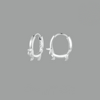 Dachshund Hoop Earrings-Earrings-Yiyae-Yiyae