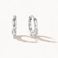 Dachshund Hoop Earrings-Earrings-Yiyae-Silver-Yiyae