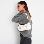 Double Buckle Shoulder Bag-Bags-Yiyae-Yiyae