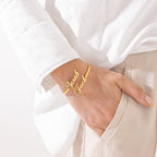 Double Name Bracelet-Bracelets-Yiyae-Yiyae
