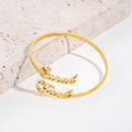 Double Name Bracelet-Bracelets-Yiyae-Gold-Yiyae