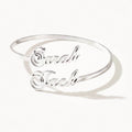Double Name Bracelet-Bracelets-Yiyae-Silver-Yiyae