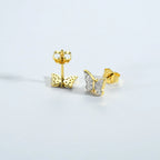 Dragonfly Stud Earrings-Earrings-Yiyae-Yiyae