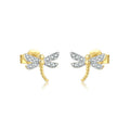 Dragonfly Stud Earrings-Earrings-Yiyae-Gold Dragonfly-Yiyae