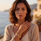 Engraved Paperclip Tag Bracelet-Bracelets-Yiyae-Yiyae